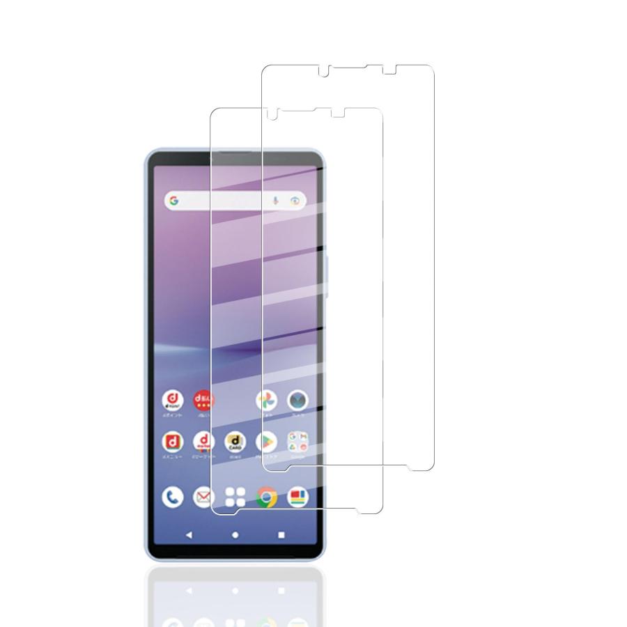 乐天商城 - 対応 Xperia10 V SO-52D SOG11 A302SO XQ-DC44用の 2枚 ガラスフィルム 【日本旭硝子 硬度9H】 フィルム 強