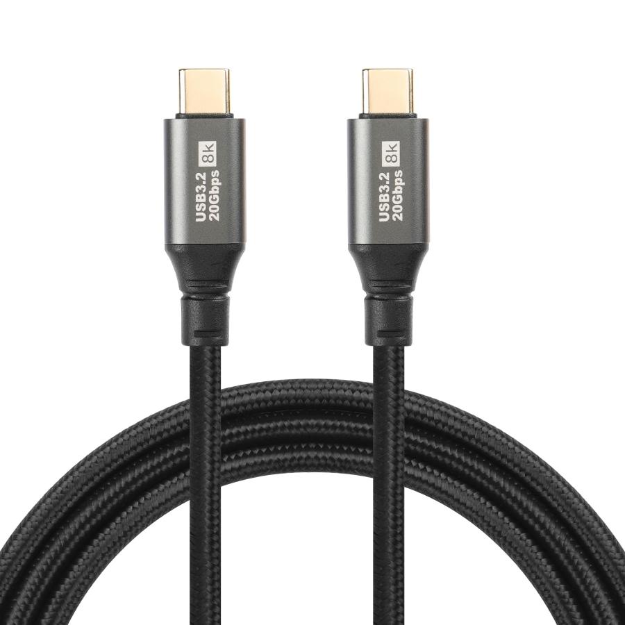 乐天商城 - SinLoon USB Type-Cケーブル100W USB PD対応 USBgen3.2 20Gbデータ転送OTG VR イヤホン対応1M