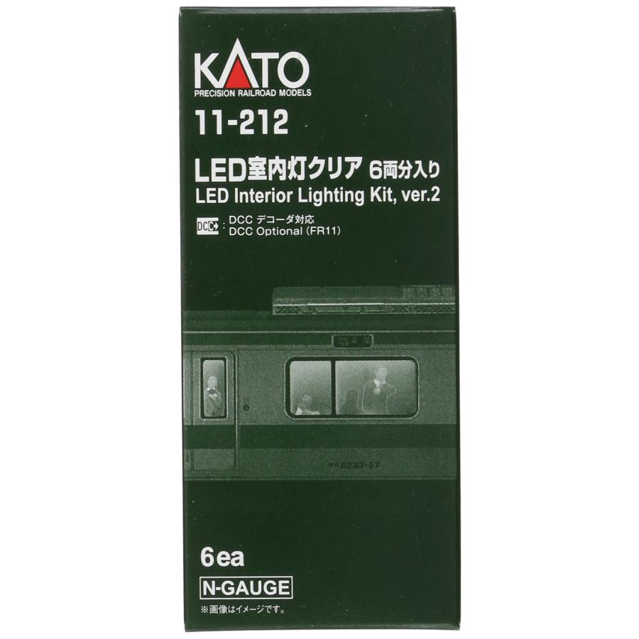 KATO Nゲージ LED室内灯クリア 6両分入 11-212 鉄道模型用品