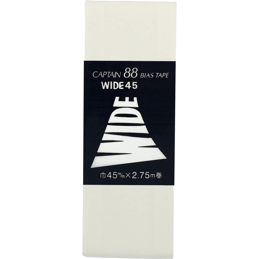 乐天商城 - CAPTAIN88 キャプテン WIDE ワイド 45 バイアステープ 45mm幅×2.75m巻 #302 クリーム系 CP6