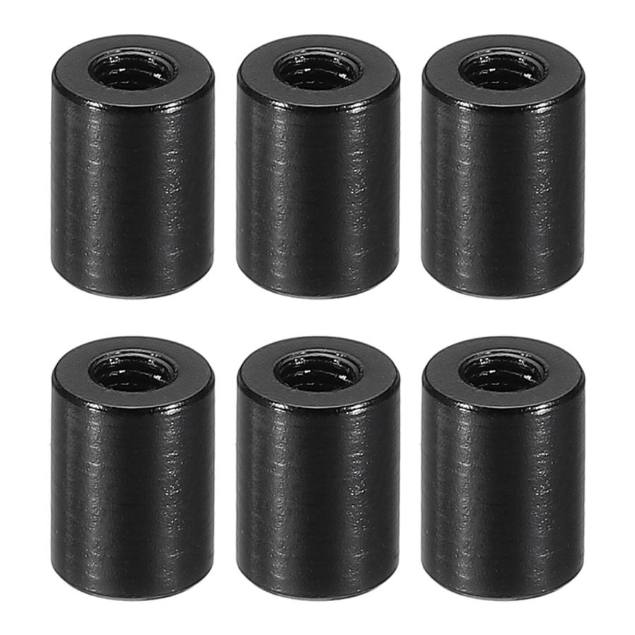 PATIKIL M3 アルミスペーサー 6個のメタルスペーサーアルミニウム3 mm ID x 6mm OD x 8mm L スレッドス..