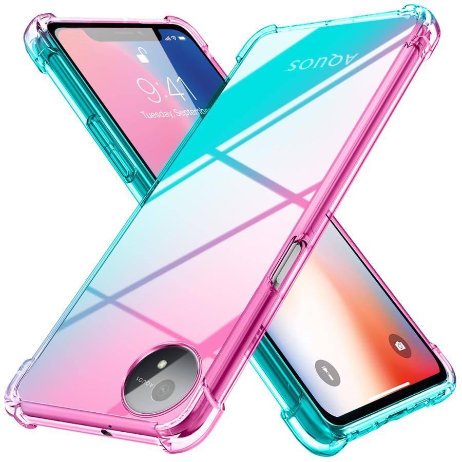 AQUOS Wish 4 用 ケース クリア 薄...の商品画像