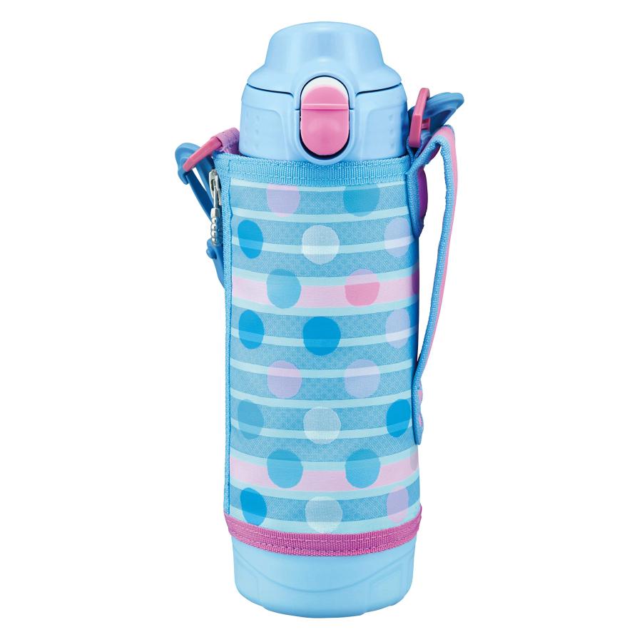 タイガー 水筒 500ml サハラ ステンレスボトル スポーツ 直飲み コップ付 2WAY ブルードット MBO-H050AT