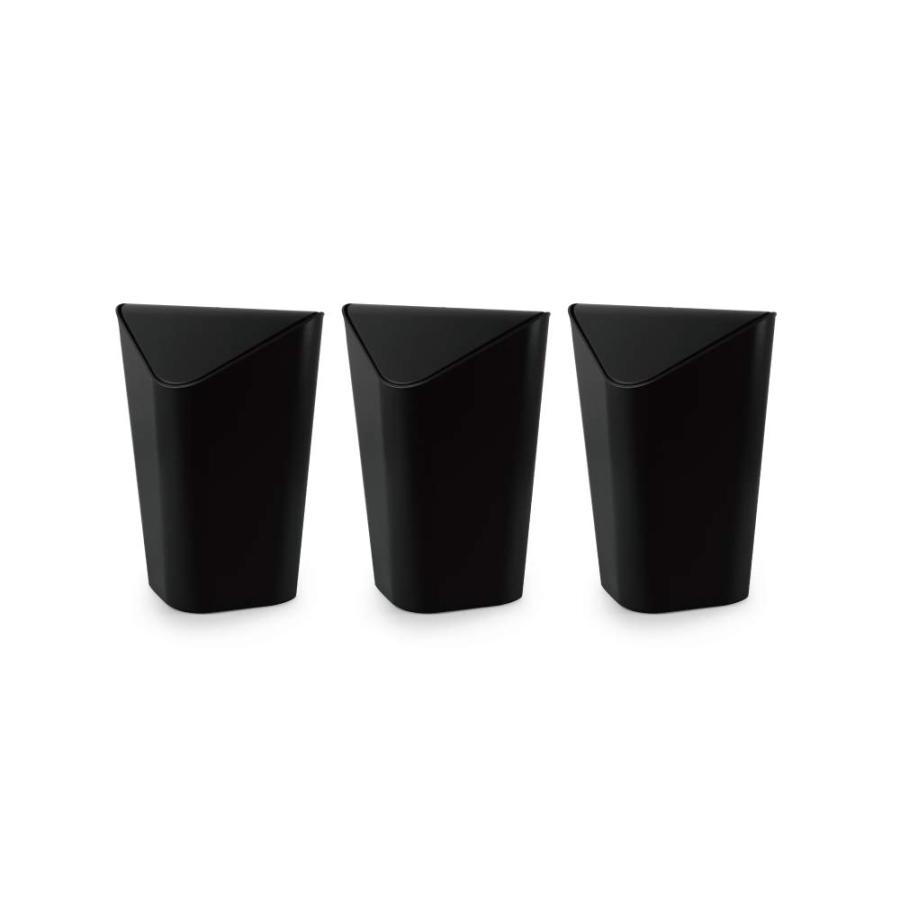 umbraスイングふた付角型ゴミ箱...