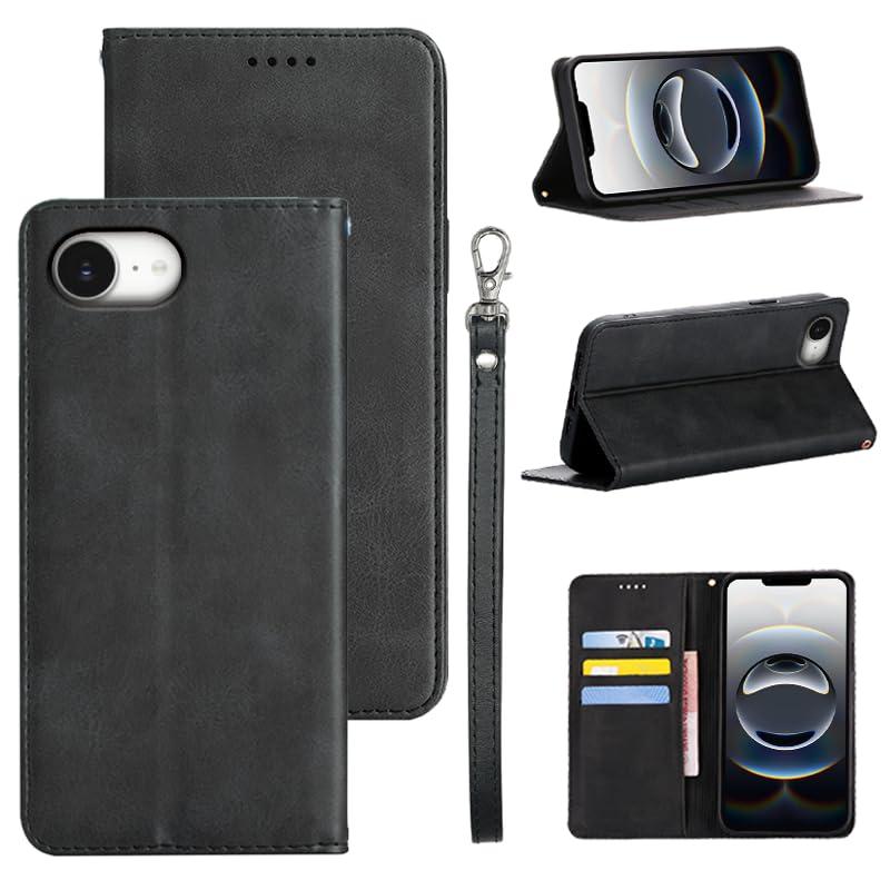 適用 iPhone 16E ケース 手帳型 手帳型ケース 適用 いPhone 16e スマホケース カバー 手帳型 PUレザー カード収納 財布型