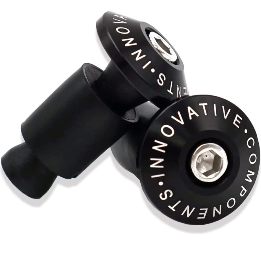 ハンドル バーエンド キャップ バイクパーツ 2個セット 18MM 自転車 グリップ キャップ ハンドルバーエ..