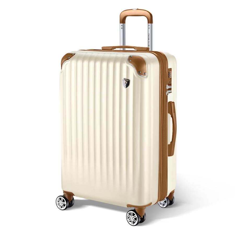 [New Trip] スーツケース キャリーケース 拡張機能付き 機内持ち込み 軽量 大型 S/M/Lサイズ キャリーバッグ 耐衝撃 大容量 ファス