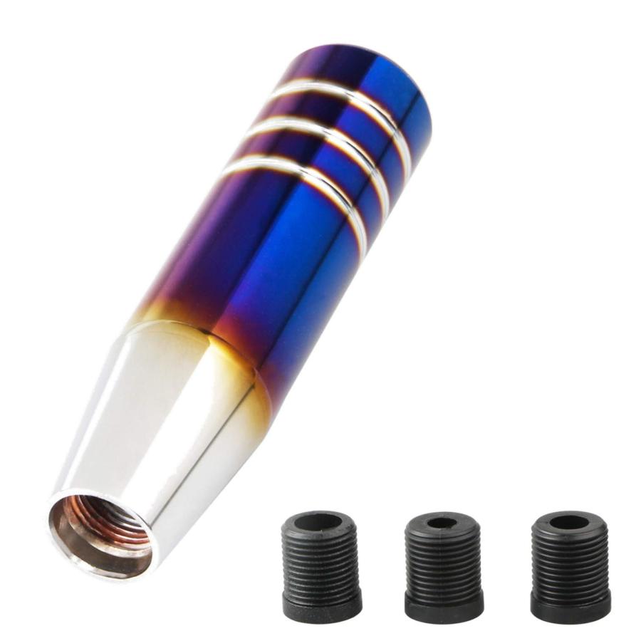 EXDUCT シフトレバー シフトノブ MT AT CVT 変換 ネジ径 8mm 10mm 12mm メタル スポーツ スポーティー