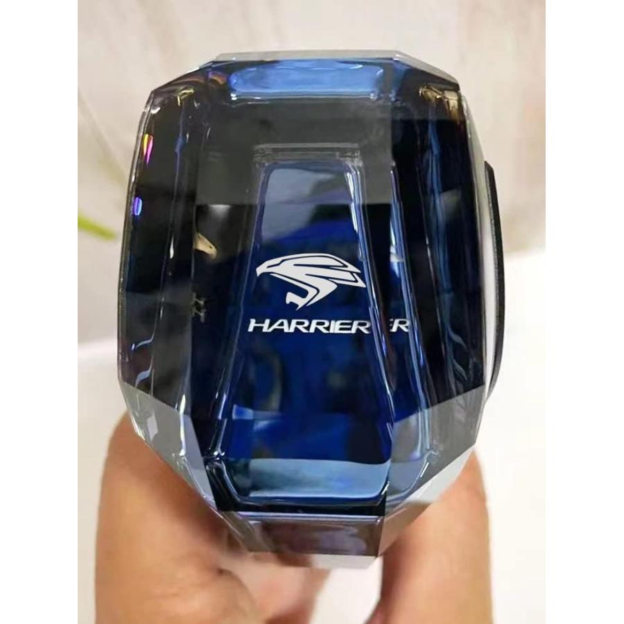 ハリアー30系60系専用シフトノブ LED イルミネーション タッチセンサー 7色 点灯 LEDハンドボールクリ..