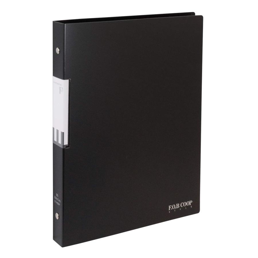 キョクトウ バインダー FOBCOOP 26穴 B5 黒 LN41K(3.0)