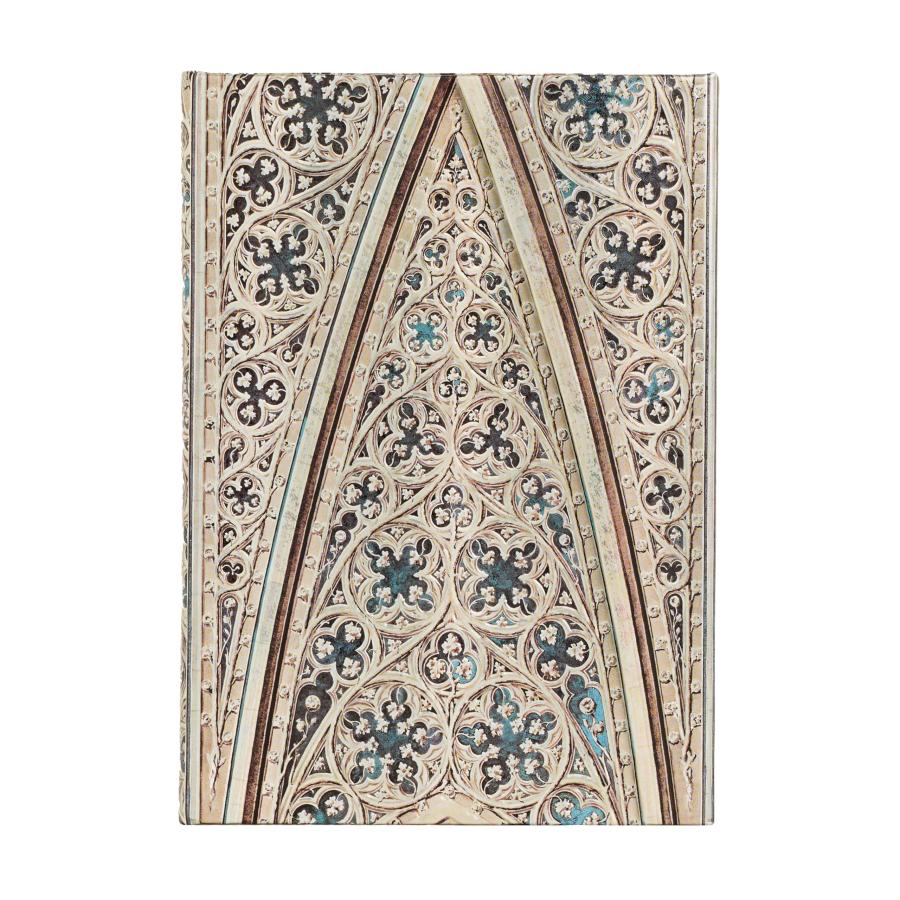 乐天商城 - Paperblanks/ペーパーブランクス ノート ハードカバー ミラノ大聖堂の円蓋 ミディ B6 罫線 PB9677-1