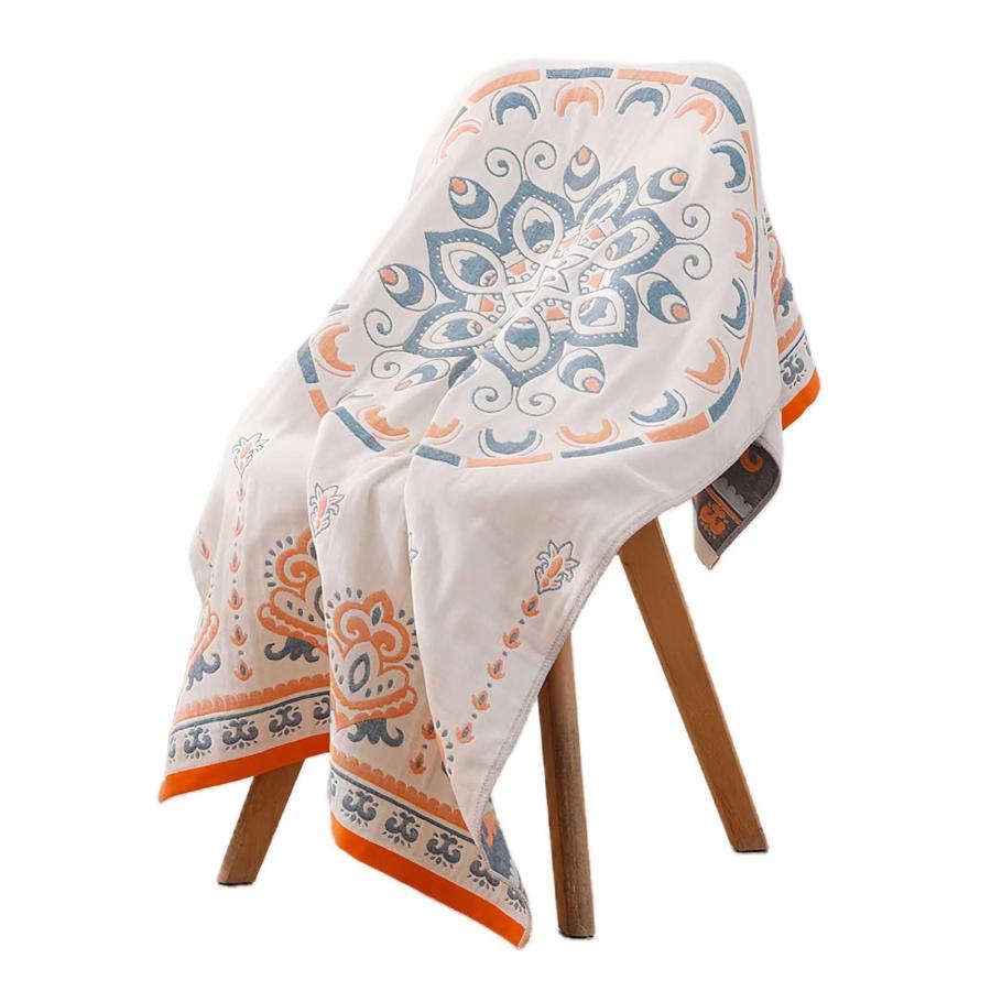 Tibemi ガーゼ 大判 四重綿沐浴タオル 吸水速乾浴用タオル 体拭きプール温泉ビーチタオル 毛羽落ちしない業務用バスタオル 通気性肌触り耐久性