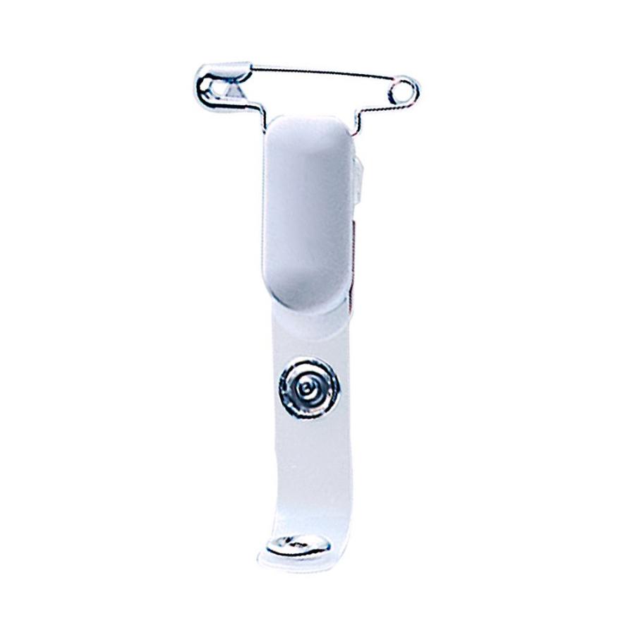 乐天商城 - ライオン事務器 名札用クリップ N-2P 5個 ホワイト