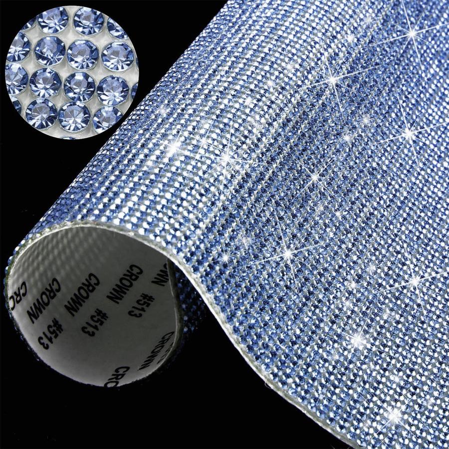 GAGAAL ラインストーン 2枚セット（20×24cm）デコレーションシール 自己粘着ラインストーンシール 修正..