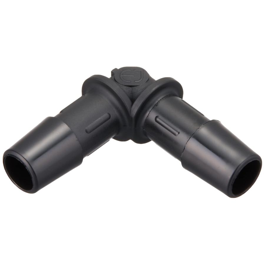 乐天商城 - キジマ(Kijima) バイクパーツ L型ホースコネクター 9/10mm-9/10mm ホース内径 9-10mm用 ブラック 105-16006