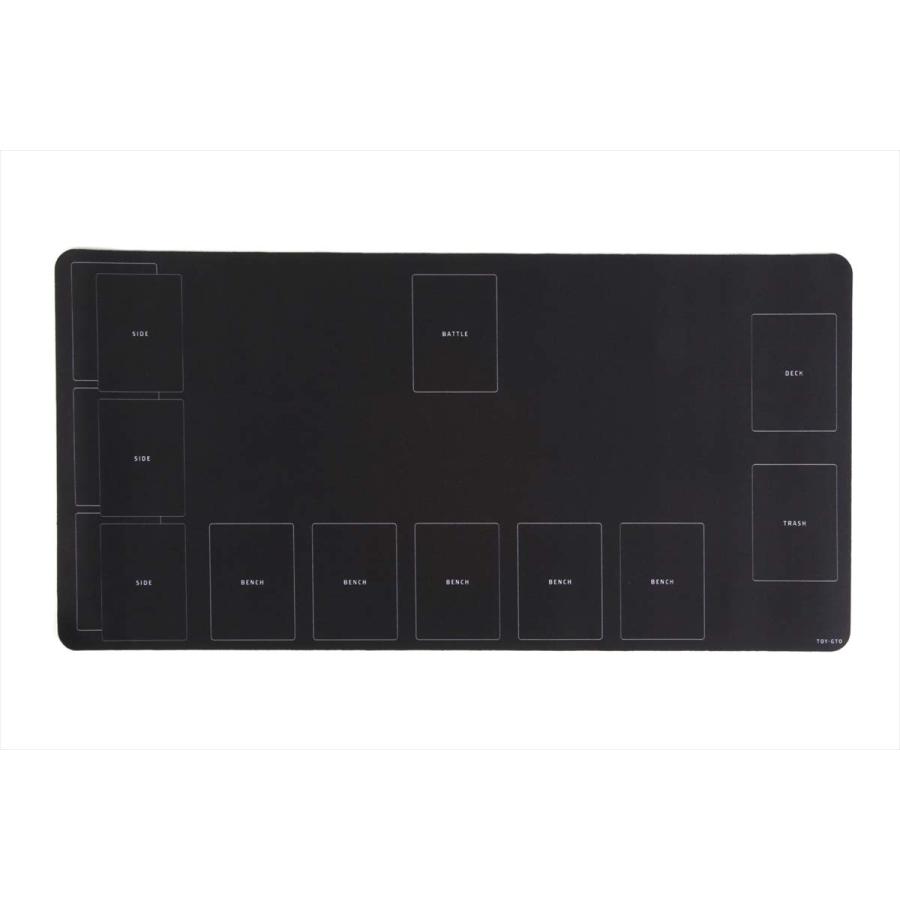 おもちゃの神様 プレイマット ラバーマット シンプルデザイン 60×30cm ふちなし 滑りにくく めくれにくい カードを傷から守り ゲームをやりや