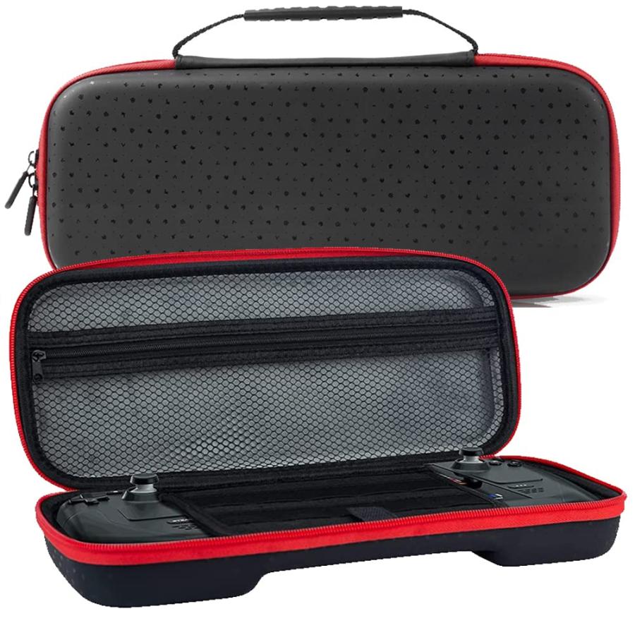 【 ホリグリップコントローラー専用】 HORI グリップコントローラー収納ケース 耐衝撃 大容量 防塵防水 ゲームカード収納 旅行用 全面保護 キャ