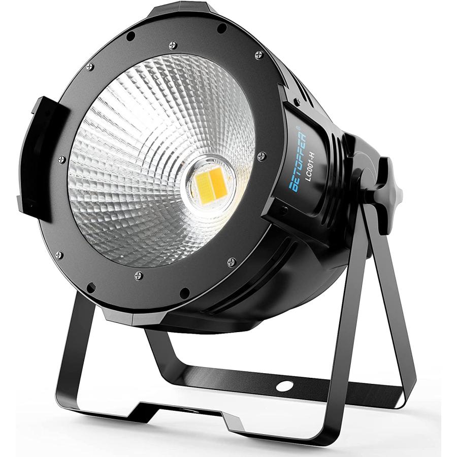BETOPPER 100W COB LED 舞台照明 撮影録画スポットライトステージライトDJ ストロボ効果DMX-512 2/4CH Party
