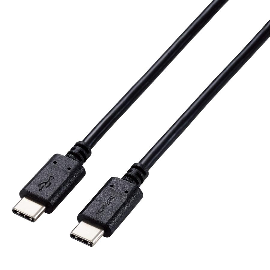 乐天商城 - エレコム USBケーブル Type C (USB C to USB C) 100W 2m コンパクトコネクタ USB Power Delivery対