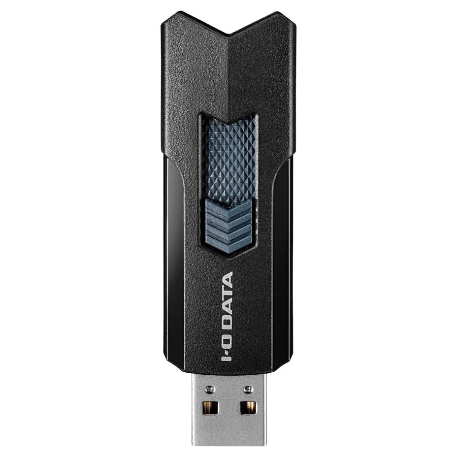 アイ・オー・データ IODATA 高速USBメモリー USB 3.2 Gen 1(USB 3.0)対応 スライド式/ストラップホール付き 64GB