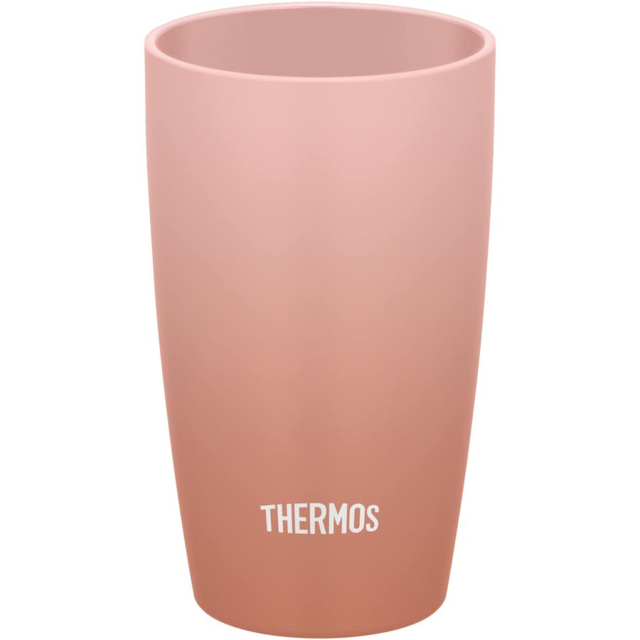 サーモス 真空断熱タンブラー 340ml ローズベージュ JDM-341 RBE