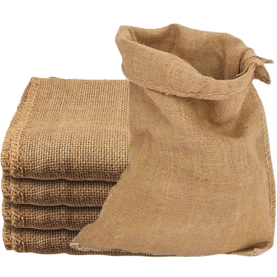 Pochitto Mise 麻袋 40cm×60cm 5枚セット 土嚢袋 どのう袋 砂袋 厚手 ガー ...