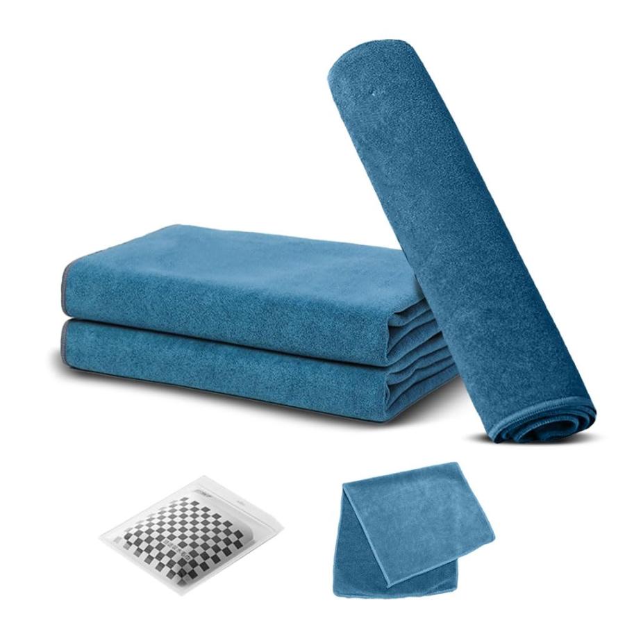 【BARDATS】洗車タオル マイクロファイバークロス タオル 薄手 超吸水 速乾 クリーニングクロス 洗車用品 ガラスカーのインテリアクリーニング