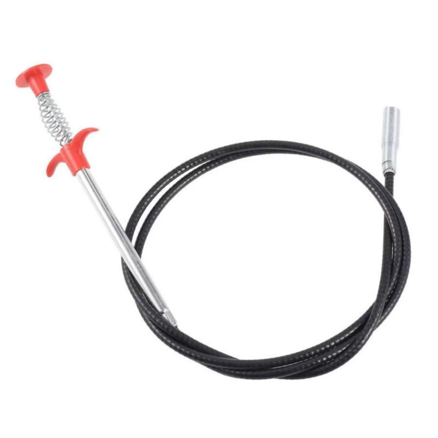 パイプクリーナー 2m ピックアップツール 4本ワイヤー爪 柔軟なグラバー 自由に曲がる 隙間 拾うツール 狭い所 トイレ 風呂 洗面所 排水管 排