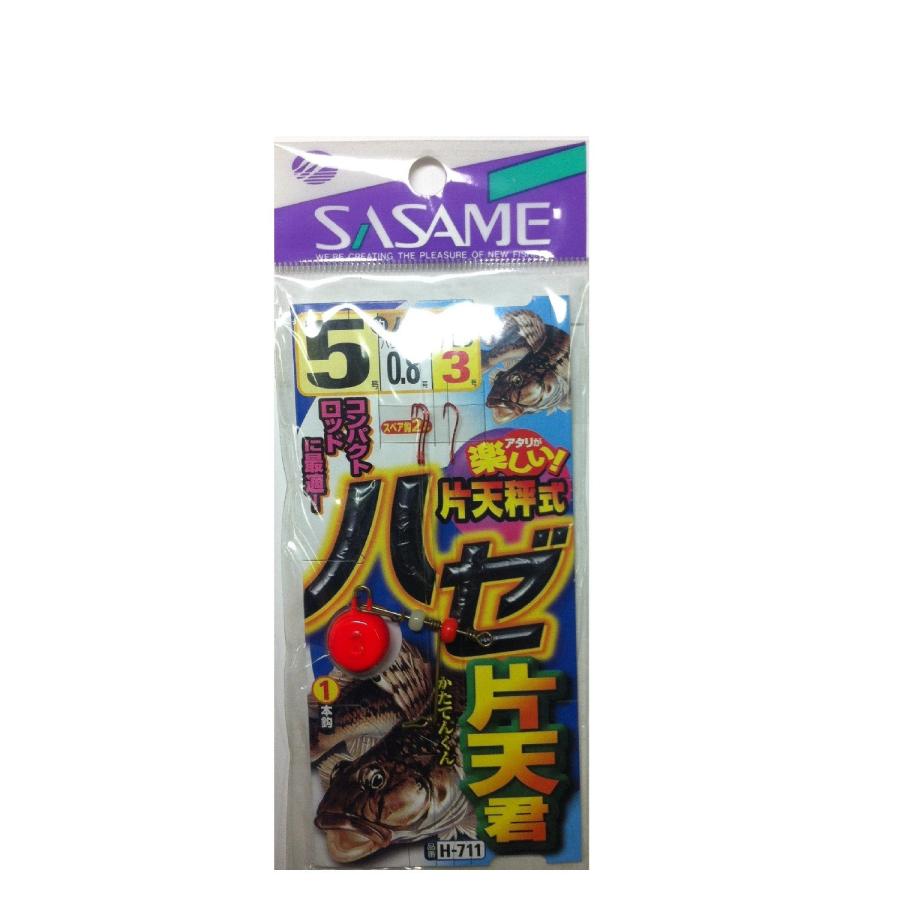 乐天商城 - ささめ針(SASAME) H-711 ハゼ片天君 5号