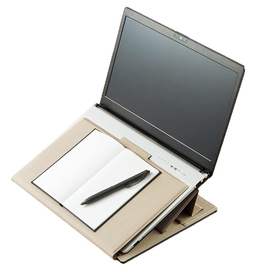 コクヨ ノートPCスタンド 13.3インチ ノートパソコン対応 BIZRACK ベージュ EAM-BRST10LS