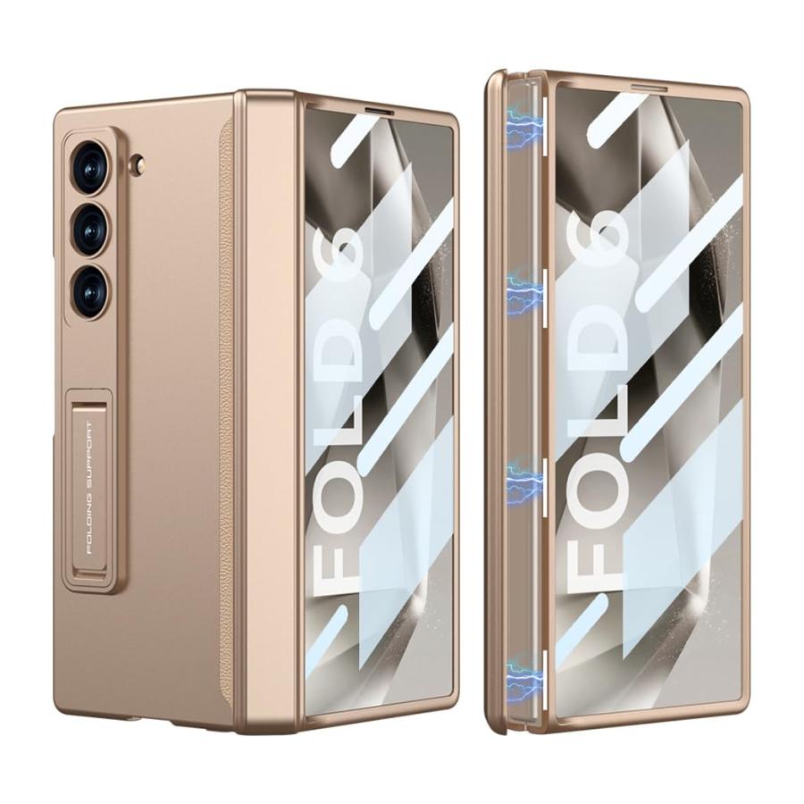 乐天商城 - Galaxy Z Fold6 ケース ガラスフィルム付き Samsung ギャラクシーZ フォールド6 / SC-55E 用 カバー Uovon ス