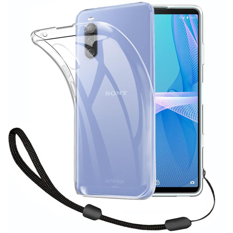 乐天商城 - ソニー Xperia 10 III / 10 III Lite 用 ケース カクキ 薄型 軽量 TPU素材 指紋防止 擦り傷防止 持ちやすい 耐衝撃