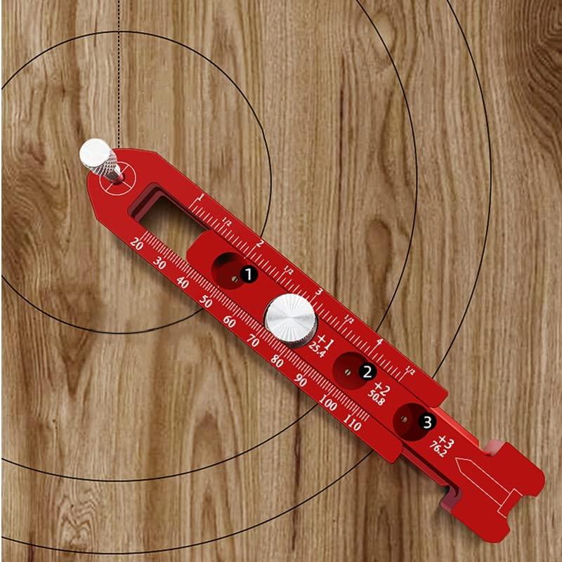 乐天商城 - CarAngels 木工用コンパス 円弧ケガキゲージ アルミ製 大工測定及びマーキングツール