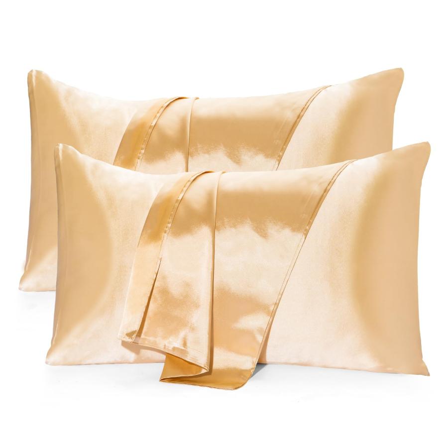 シルク枕カバー 2枚組 50 70 両面 洗える ピローケース 封筒式 枕カバー 美肌 美髪 静電気防止 摩擦軽減 快眠 防ダニ 四季適応 贈り物