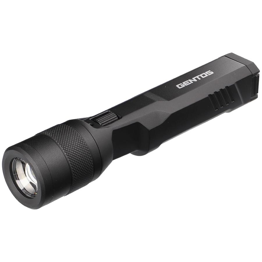 GENTOS(ジェントス) LED 懐中電灯 USB充電式 【明るさ1000ルーメン/実用点灯3時間/耐塵/耐水】 専用充電池使用 バレル BAR-(3)