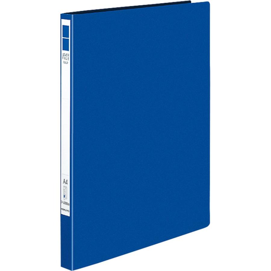 乐天商城 - コクヨ ファイル レバーファイル EZe A4 縦 紺 フ-U330DB