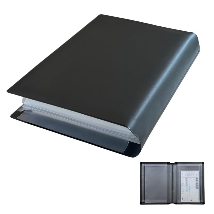 HoPeople 車検証入れ 車検証ケース 車検証書ケース 電子車検証ケース 新規格 電子車検証（ブラック）