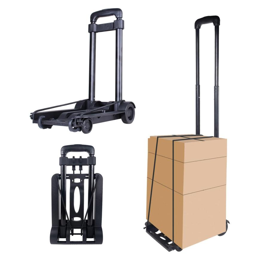 【EONKEFF】台車 折りたたみ、 キャリーカート、ポータブルカート、キャリーカート 折り畳み 軽量、二..