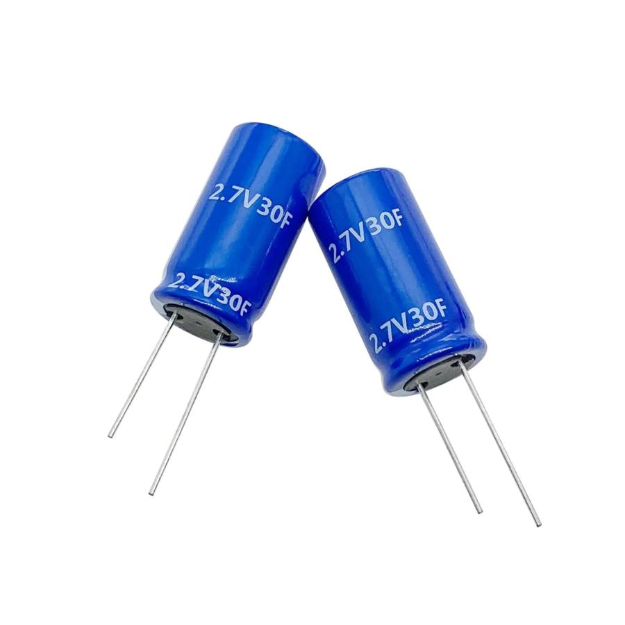 乐天商城 - PENGLIN 5個 スーパーファラッドコンデンサ 2.7V 30F 16x31mm 電気二重層コンデンサ スーパーキャパシタ 大容量コンデンサー