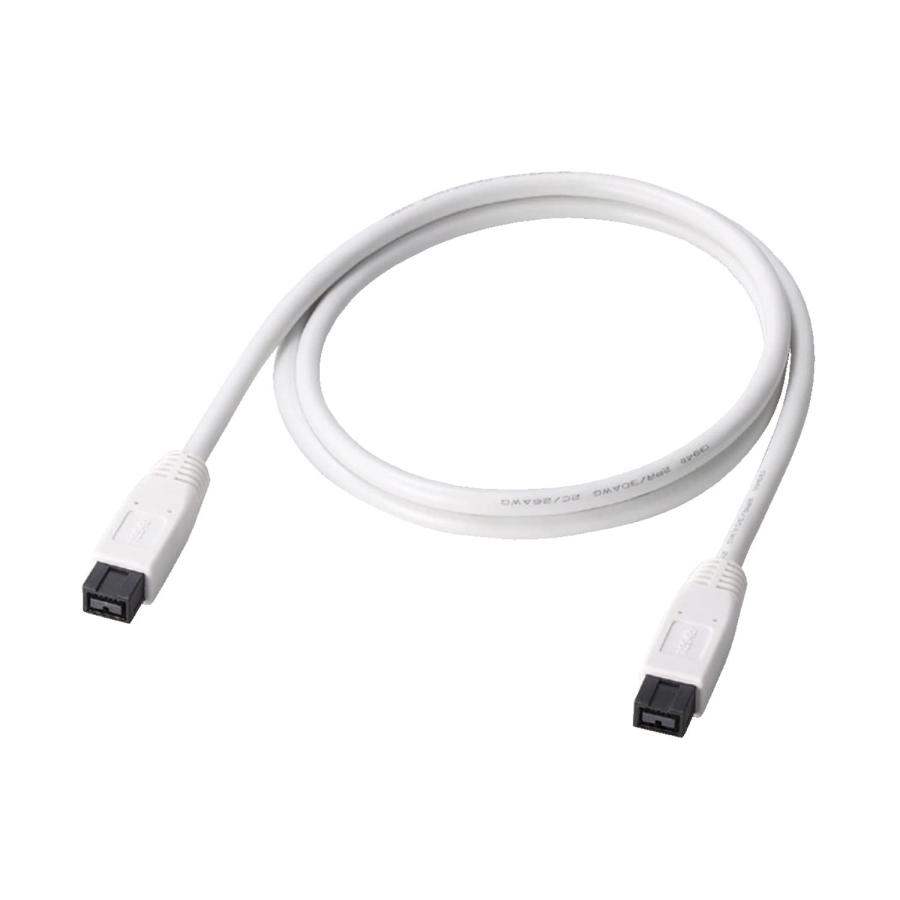 エレコム FireWireケーブル (IEEE1394b 9pin to 9pin) 1m IE-991WH