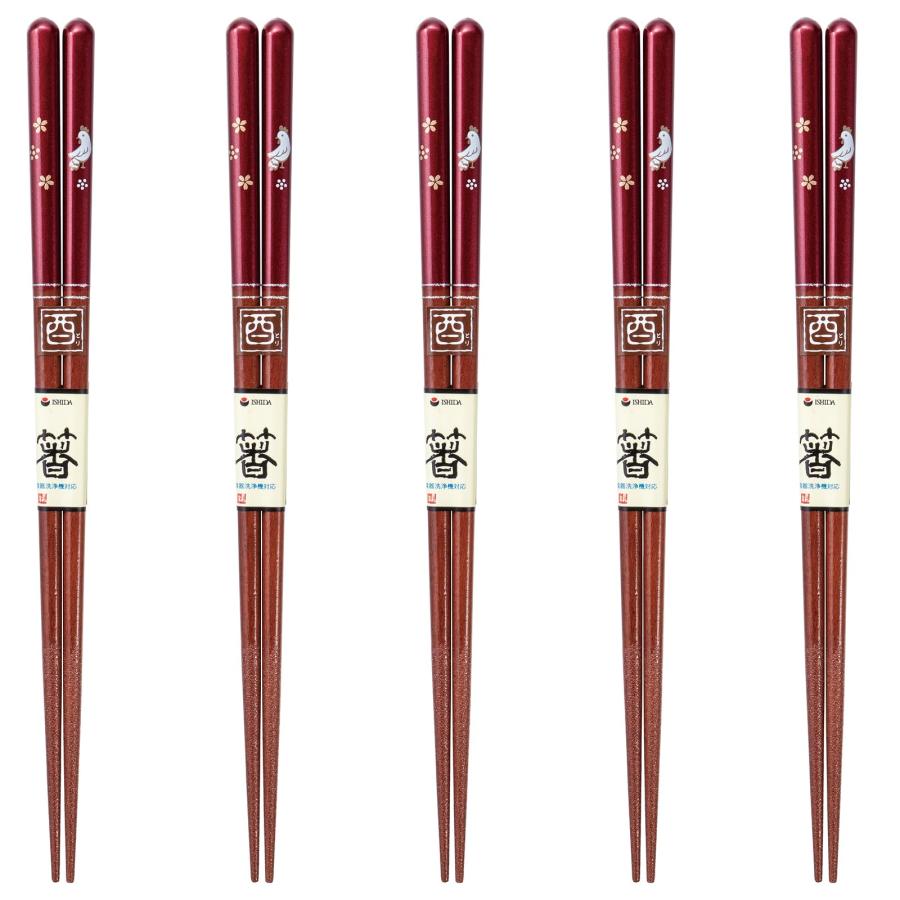 乐天商城 - J-kitchens 箸 5膳 セット 素材：木材 箸 食洗機対応 PID2678 お箸 日本製