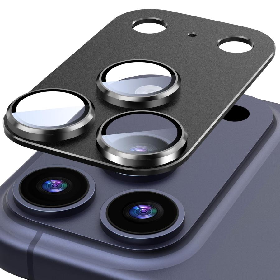 Suoman for iPhone 17 Proカメラレンズ保護カバー アイフォン17プロカメラレン ...