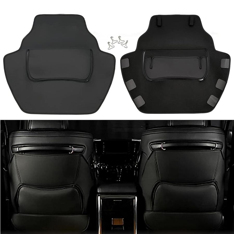 乐天商城 - Kiload トヨタアルファード/ヴェルファイア30系（ALPHARD/VELLFIRE）専用キックガード シートカバー キックマット 座席カバー