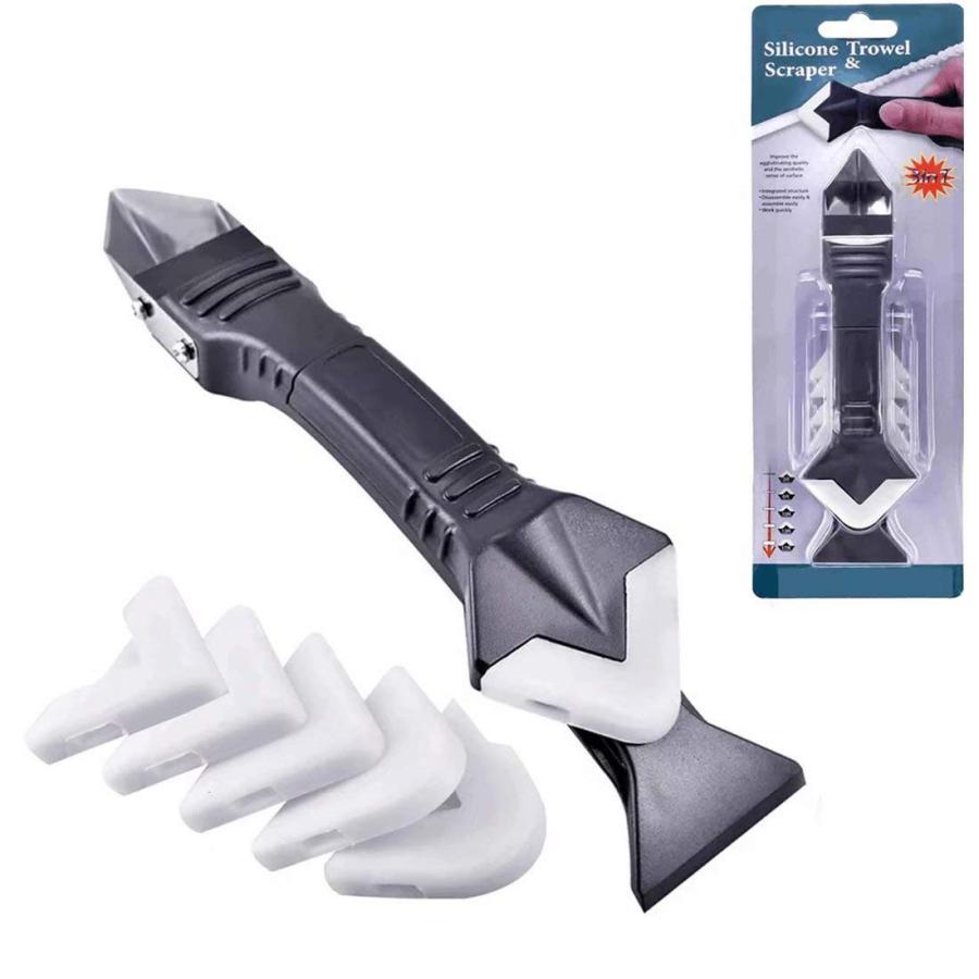 RICISUNG コーキングスクレーパー コーキングはがし コーキングヘラ コーキング シリコンスクレーパー ..