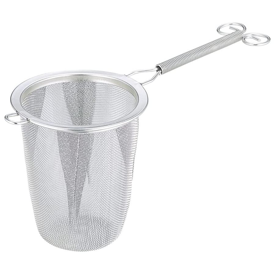 下村企販 茶こし 深型 【日本製】 食洗機対応 カップにセット 手軽に1杯淹れられる 細かいアミ目 緑茶 ..