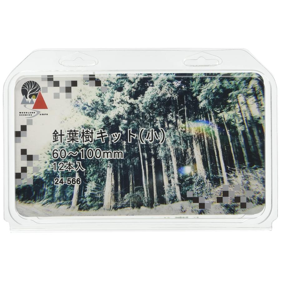 KATO ジオラマ用品 針葉樹キット 小 60～100mm 12本入 24-566 鉄道模型用品