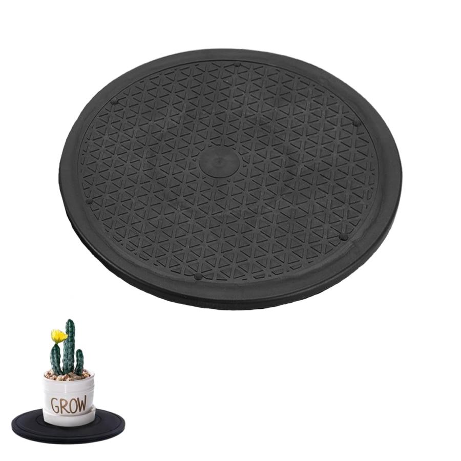 LOYELEY 回転盤 直径25cm プロジェクター テレビ パソコン モニタ 電話機 回転台 360度回転 丸型 薄型 ..