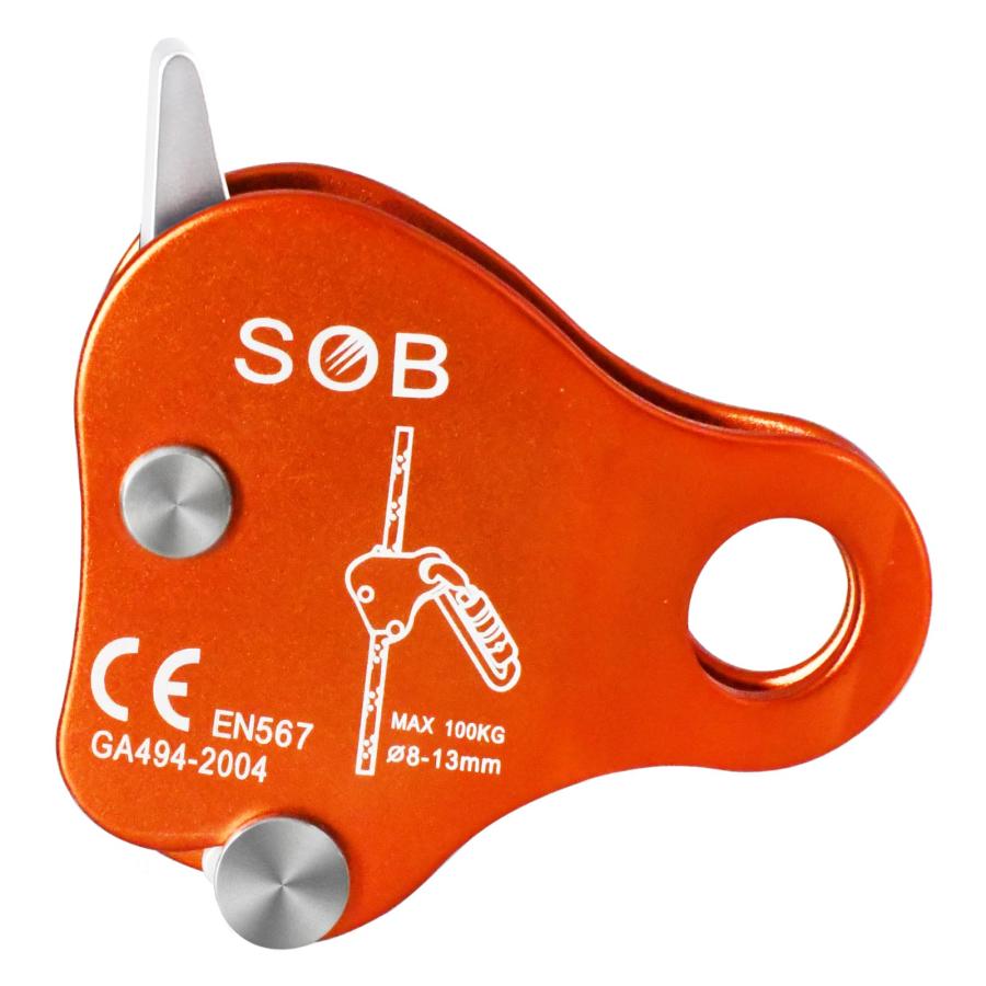 Azarxis マイクロプーリー アッセンダー クライミングプーリー ローププーリー リギング レスキュー 登..