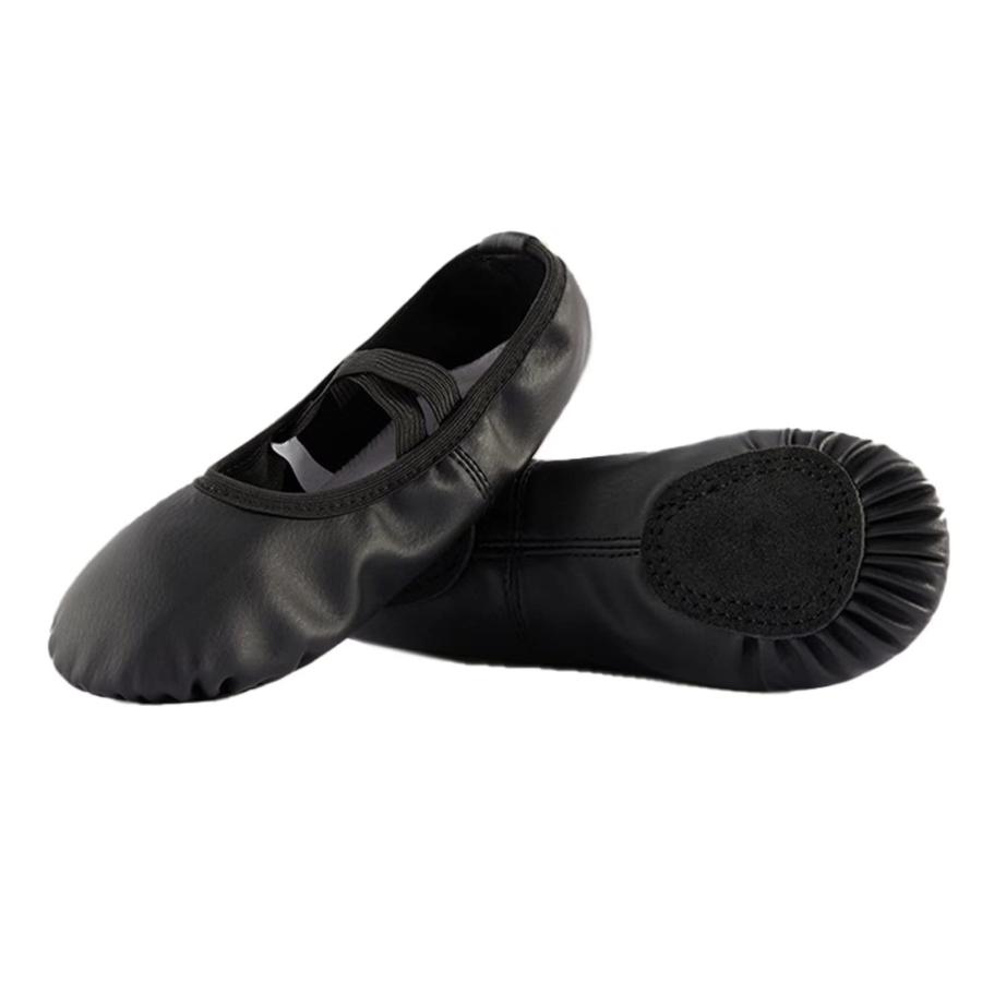 バレエシューズ バレエダンスシューズ ダンスシューズ エレクトーンシューズ バレエシューズキッズPU製..