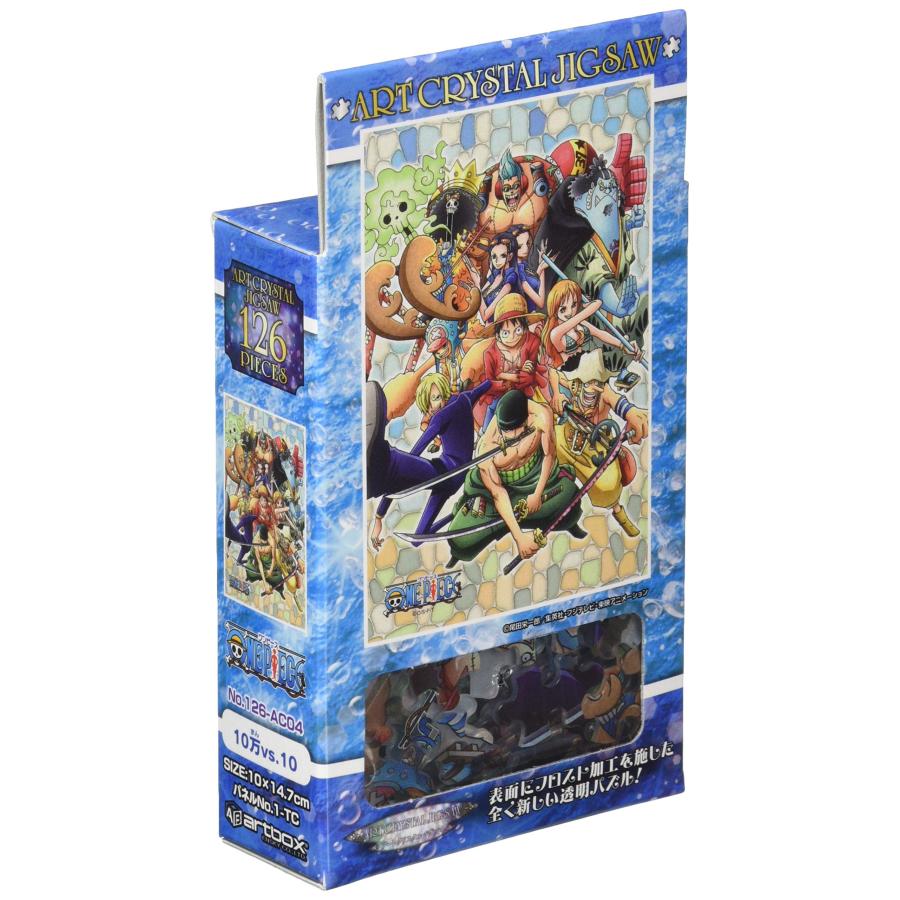 エンスカイ(ENSKY) ONE PIECE ワンピース 10万 vs. 10 10×14.7cm アートクリスタル ジグソーパズル 126ピース